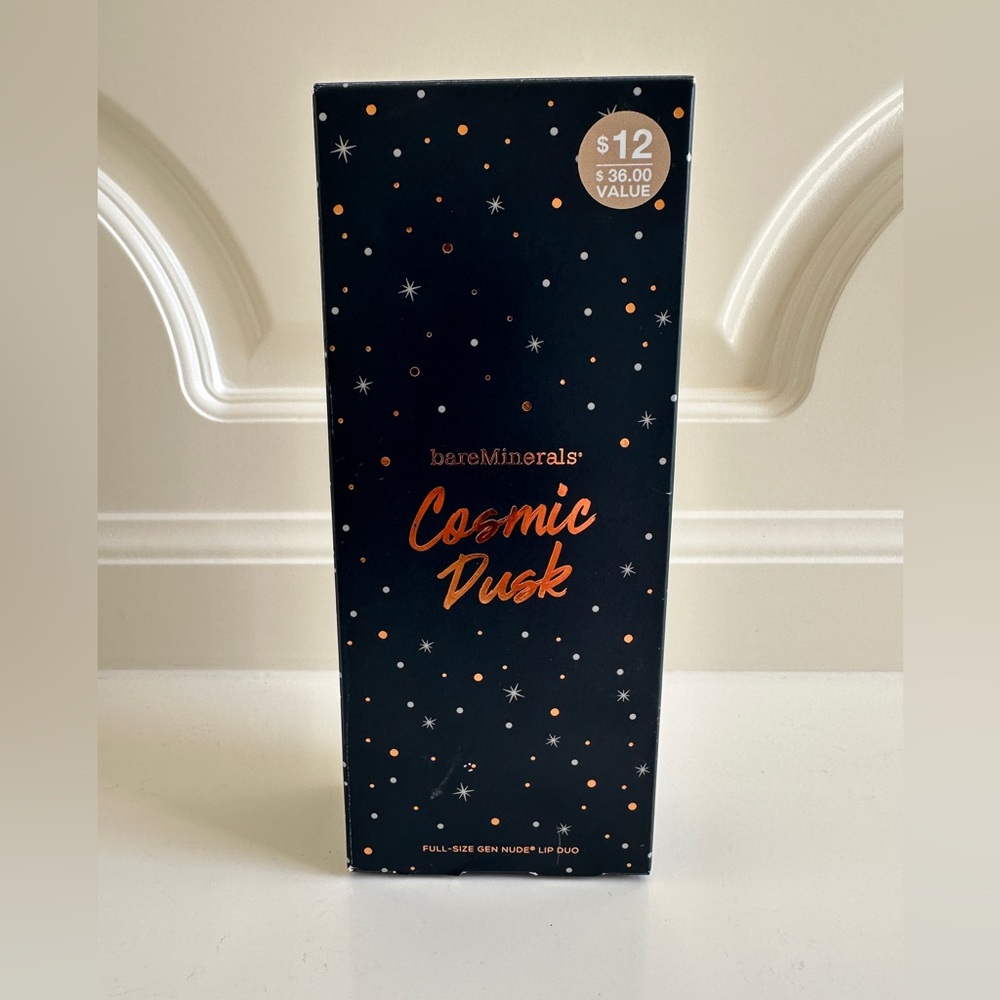 New bareMinerals Cosmic Dusk Full-Size Gen Nude Lip Duo